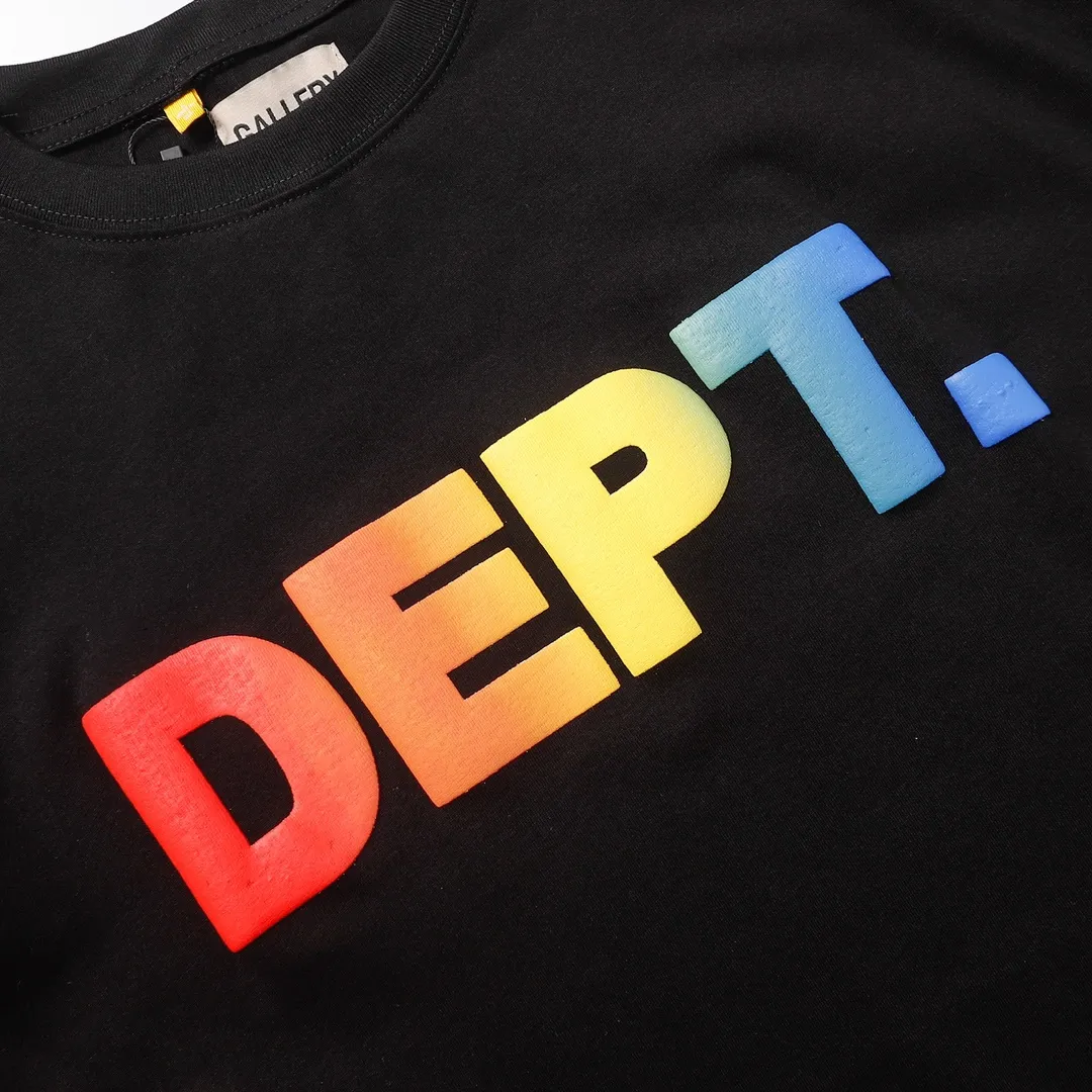 GALLERY. DEPT new summer short-sleeved model number: D3053#P110 color: black white red blue code number: S M L XL